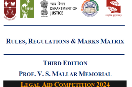 Rules, Regulations & Guidelines – Third Edition Prof. V.S. Mallar Memorial Legal Aid Competition, 2024