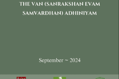 Primer on Prosecution under the Van (Sanrakshan Evam Samvardhan) Adhiniyam, 1980